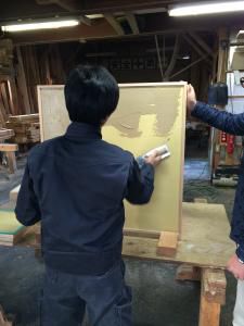 珪藻土リフォームとひょうたん