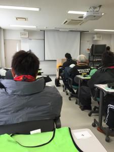 小型車両系運転業務の特別教育へ参加