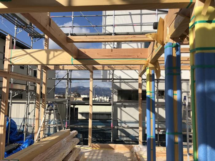 現場建て方開始