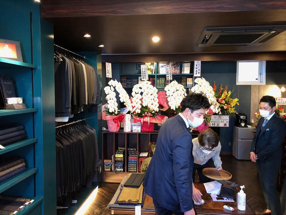 本日オープン　TAILOR　URAYAMA