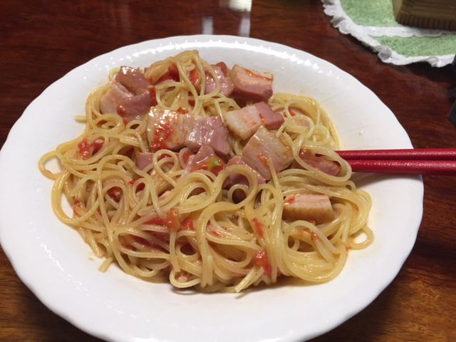 第１０回菊池技建クッキング男塾　～超かんたんクリームパスタ～