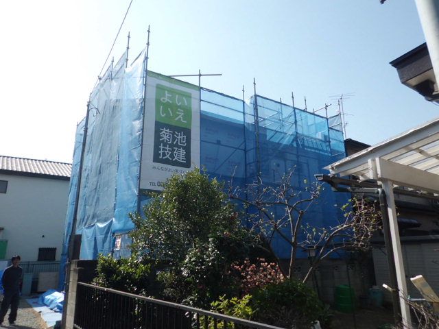 無事に上棟しました