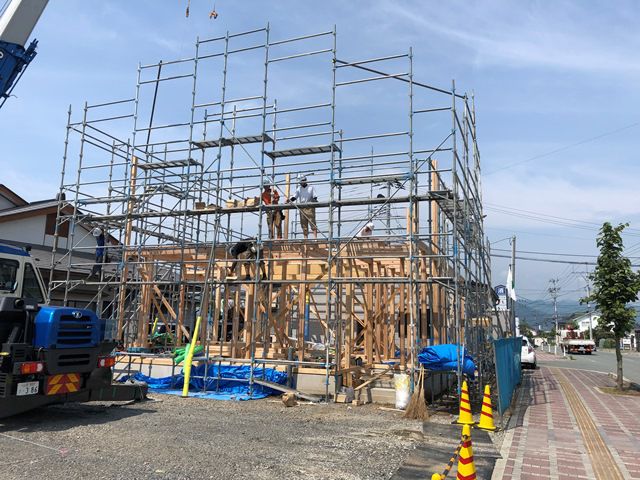 建て方が完了しました！