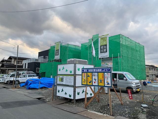 江俣貸家4棟目上棟
