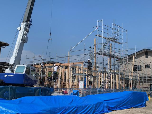 いよいよ建て方