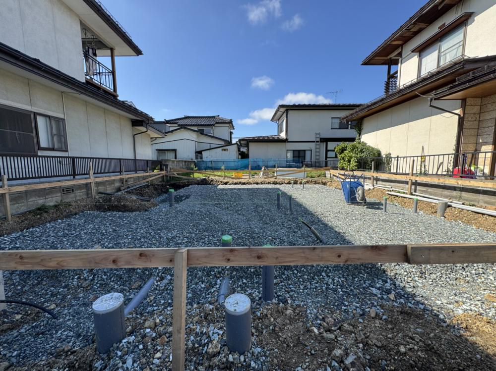 基礎工事着工