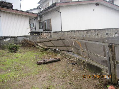 強風の被害?!