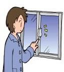 窓のカギがかかりにくい・・・ということはありませんか？