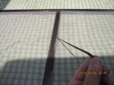 網戸の張り方
