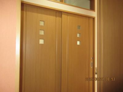 脱衣引戸が重い