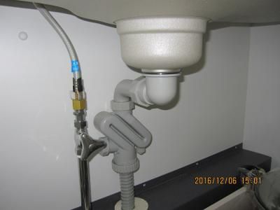 排水パイプ掃除