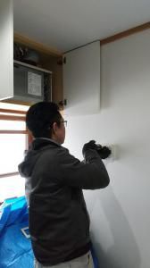 強制換気　交換工事をしました