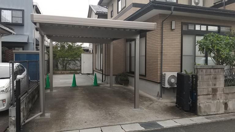 カーポート工事②