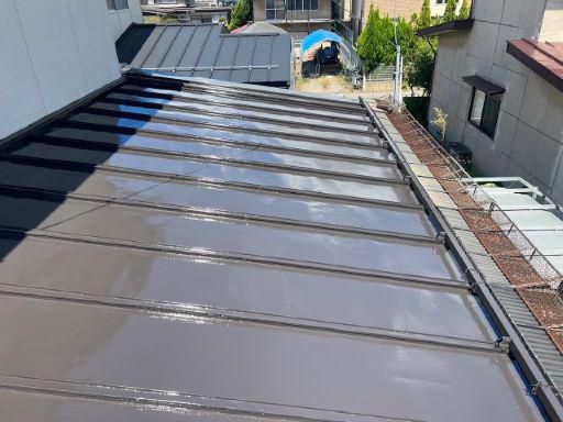 市のリフォーム補助金を使って屋根塗装及びアミガード交換