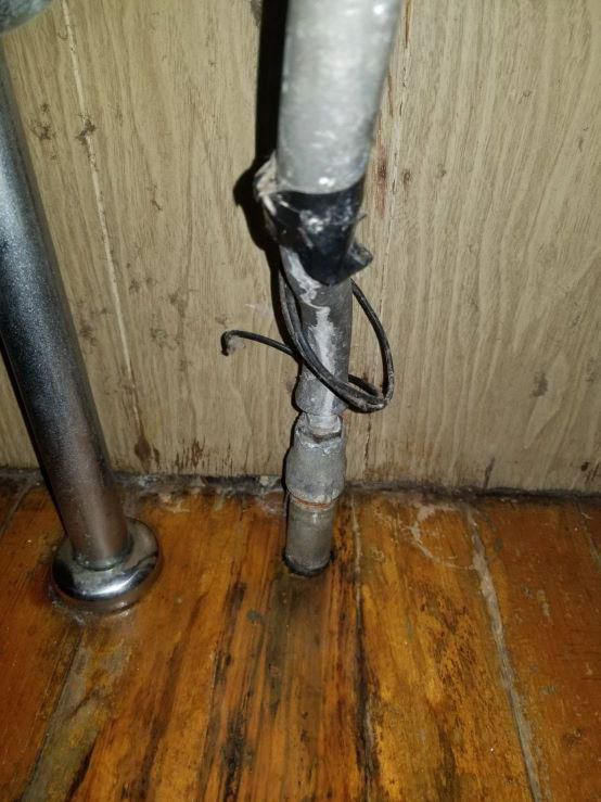 手洗器 給水管止め 工事