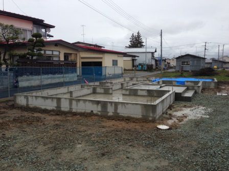建て方始まりました！