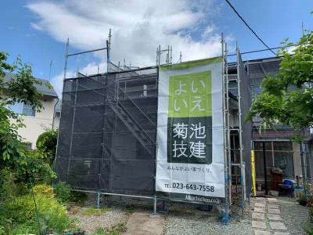 外部改修工事　完了！