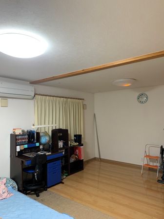 子供室の間仕切り工事
