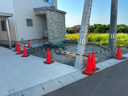 外構～土間コンクリート工事～