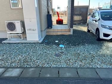 玄関アプローチ工事