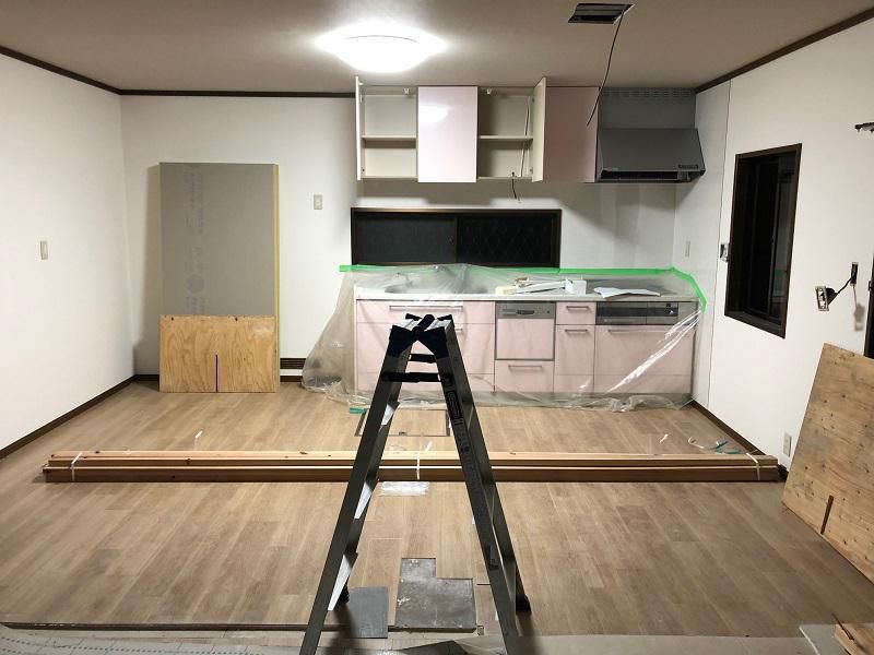 リフォーム工事中