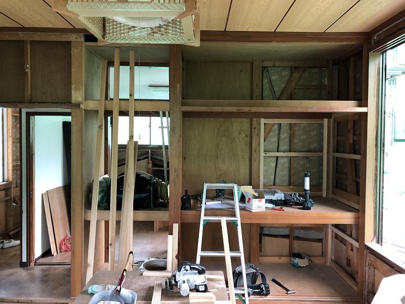 リフォーム工事スタートしました。