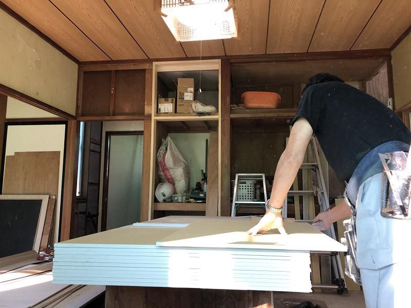 リフォーム工事中
