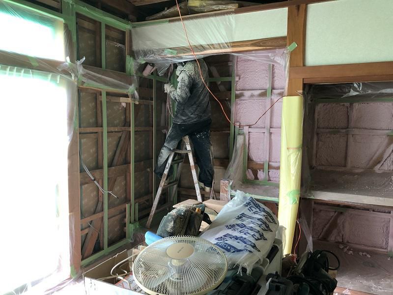 リフォーム工事中、その２