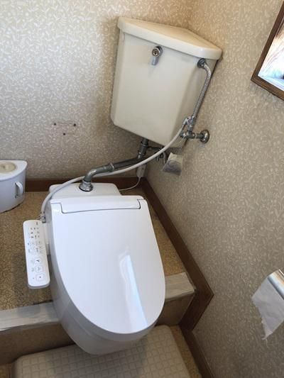 和風洗出し両用便器のリフォーム