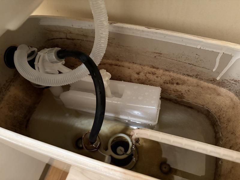 トイレタンクの部品交換