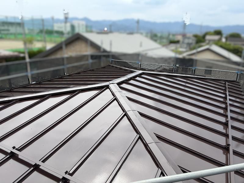 屋根塗装その２
