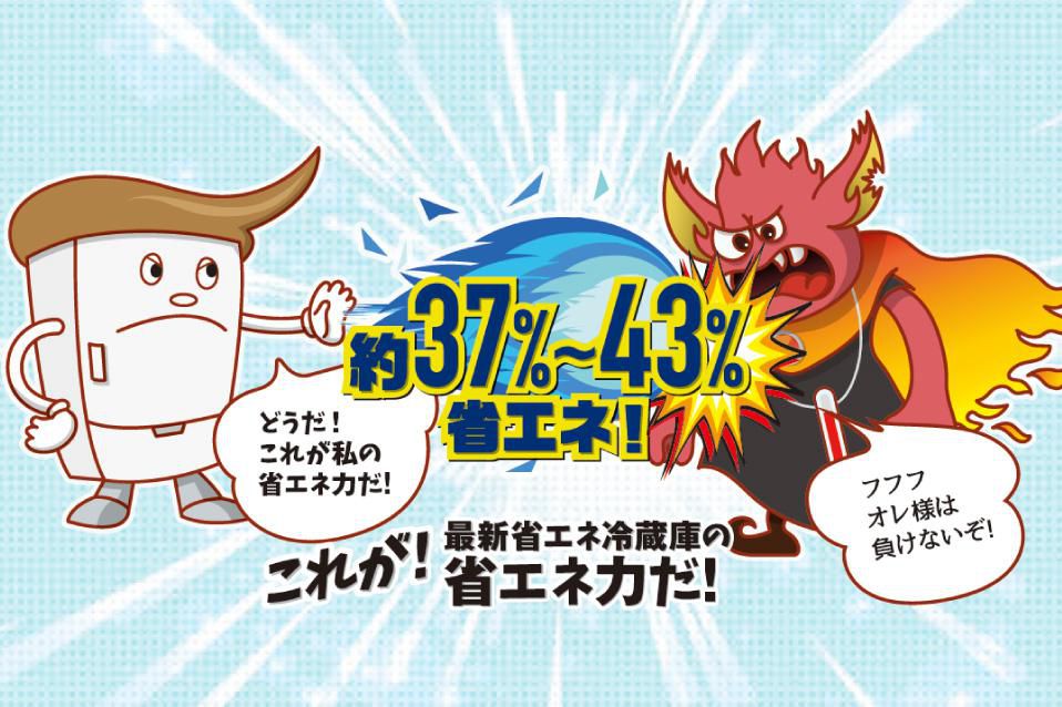 2020年 VS 2010年　最新家電と10年前の家電どのくらいおトク？