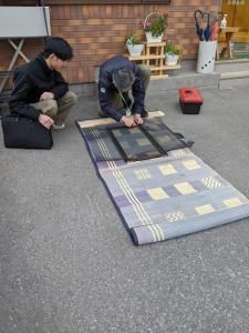 網戸張替え・・・の伝承