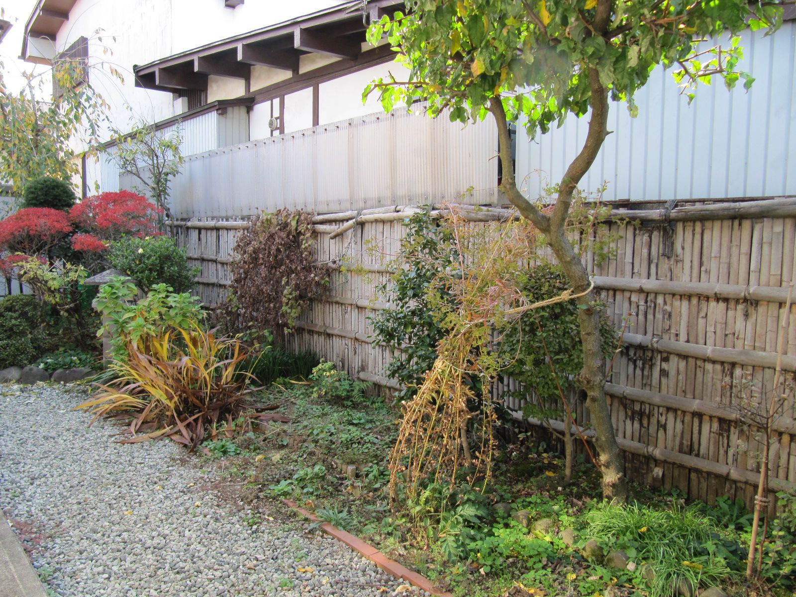 【リフォーム】 山形市緑町 K様邸 竹垣リフォーム工事