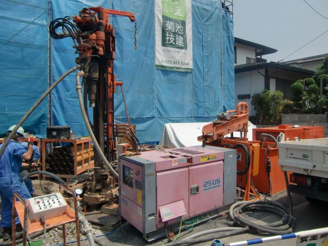暑い夏に涼しい工事です!!
