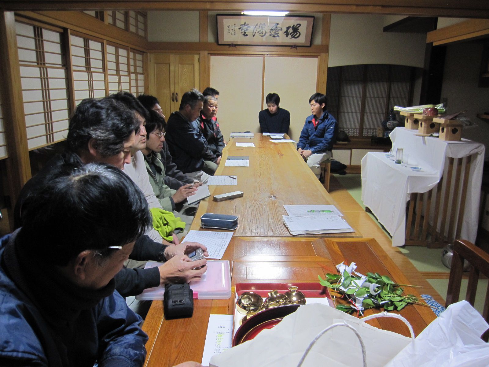 上棟式典の勉強会です!!