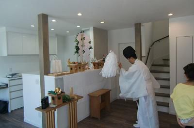 新宅祭風景です!!