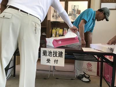 菊池技建ゴルフコンペ開催　!!