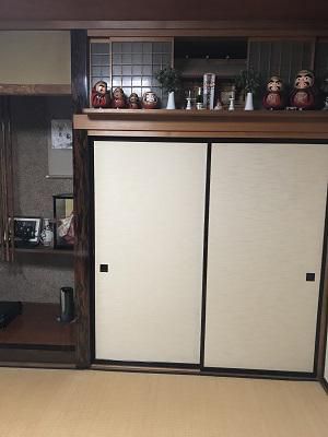 和室の改装工事進行中!!
