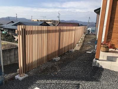 外構工事完了!!