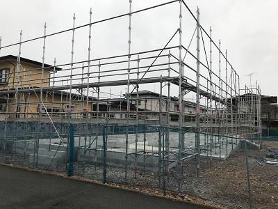 まもなく建て方です!!