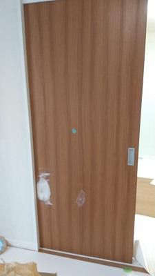 アパートの建具改修工事中!!