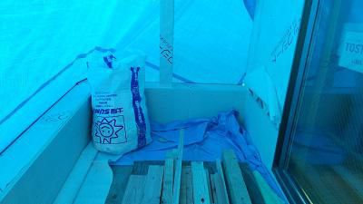 バルコニーの防水工事完了!!