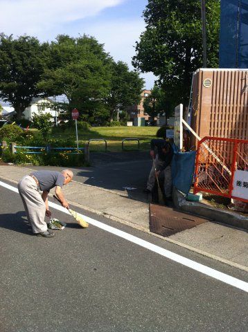 【新築住宅】　爽やかな朝の現場