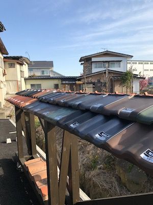 ～瓦屋根のサンプル～