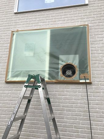 ～気密測定検査～