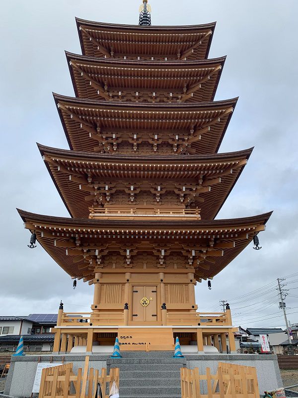 ～五重塔見学～