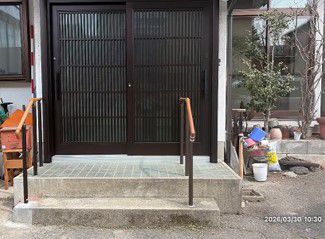 ~玄関入口建具1日で交換!~