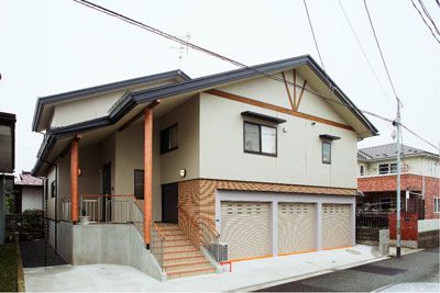 FUTABA78～ビルトインカーポートの二世帯住宅～