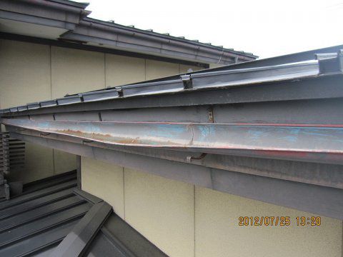 【レポート】　台風が来る前に・・・（雨樋編）